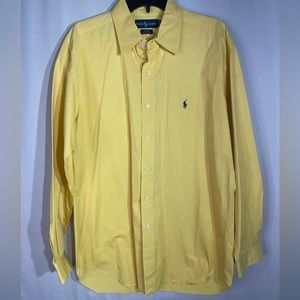 Ralph Lauren Blue Label Button Down Dress Shirt 0441